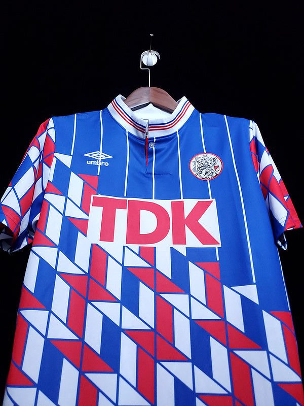 Camiseta retro de visitante del Ajax de 1990 