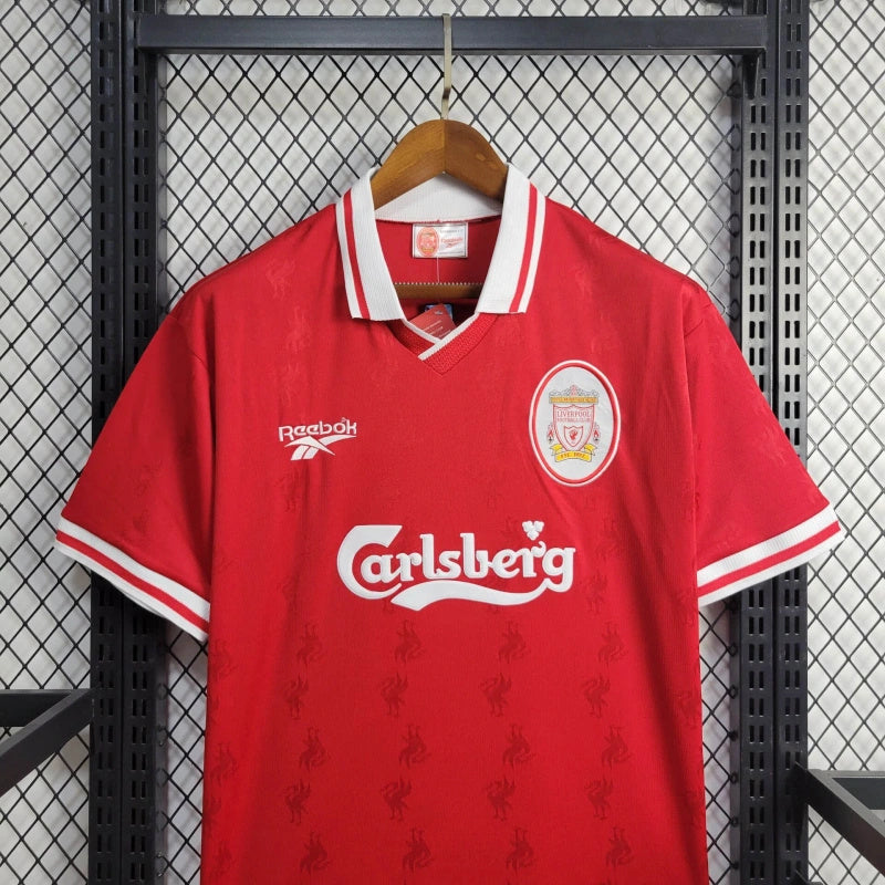 Camiseta retro local del Liverpool 1996