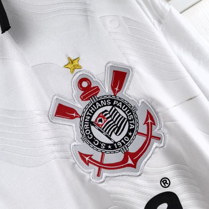 Camiseta retro de local del Corinthians 1994