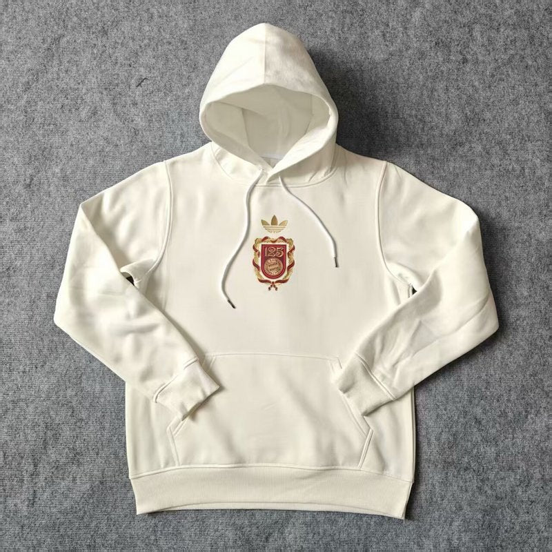 Sudadera con capucha del Bayern de Múnich 125.º aniversario, blanca