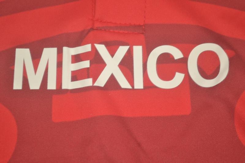 Camiseta retro de México 1998 roja