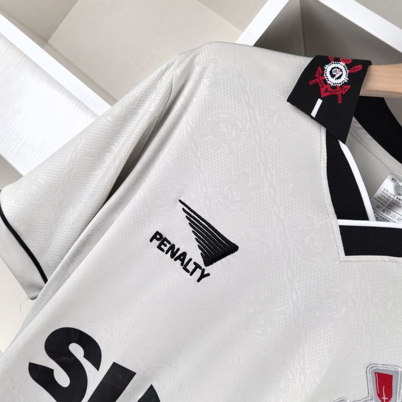 Camiseta retro de local del Corinthians 1996