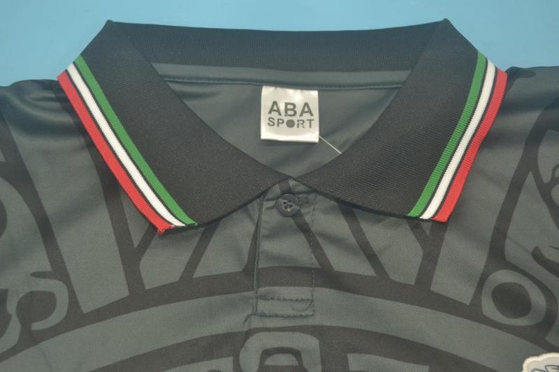 Camiseta retro de México 1998 negra