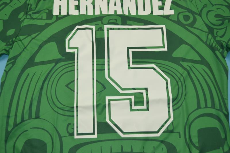 Camiseta Retro México 1998