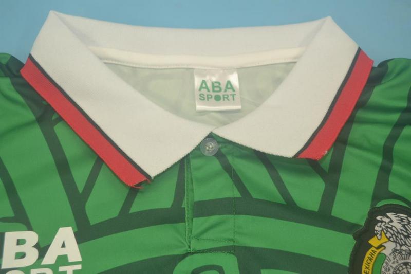 Camiseta retro de México 1998 (local) - Manga larga