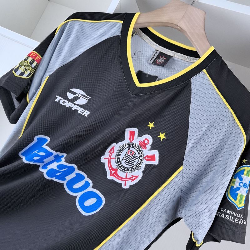 Camiseta retro de tercera equipación del Corinthians 1999