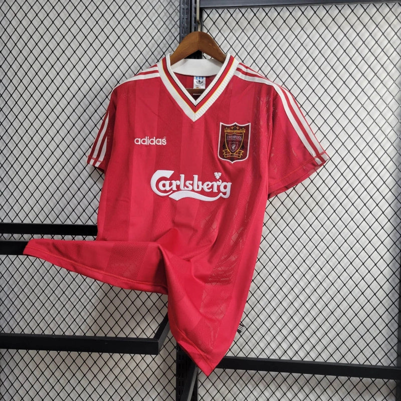 Camiseta retro local del Liverpool 1995/96