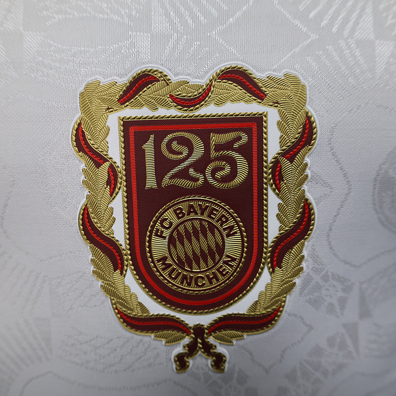 Camiseta de jugador del Bayern Múnich 125.º aniversario, blanca II 