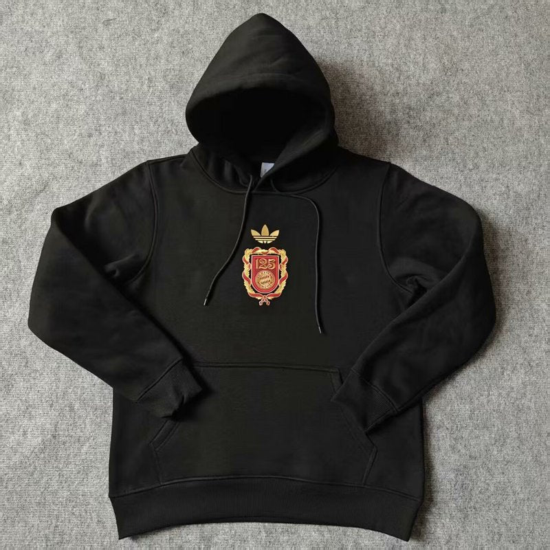 Sudadera con capucha del Bayern de Múnich 125.º aniversario, color negro