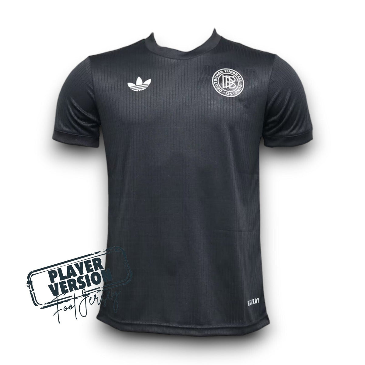Camiseta negra del jugador del 125.º aniversario de Alemania