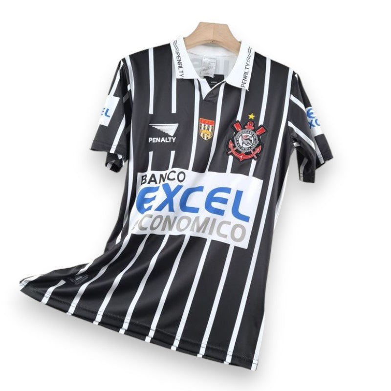 Camiseta retro de visitante del Corinthians 1998