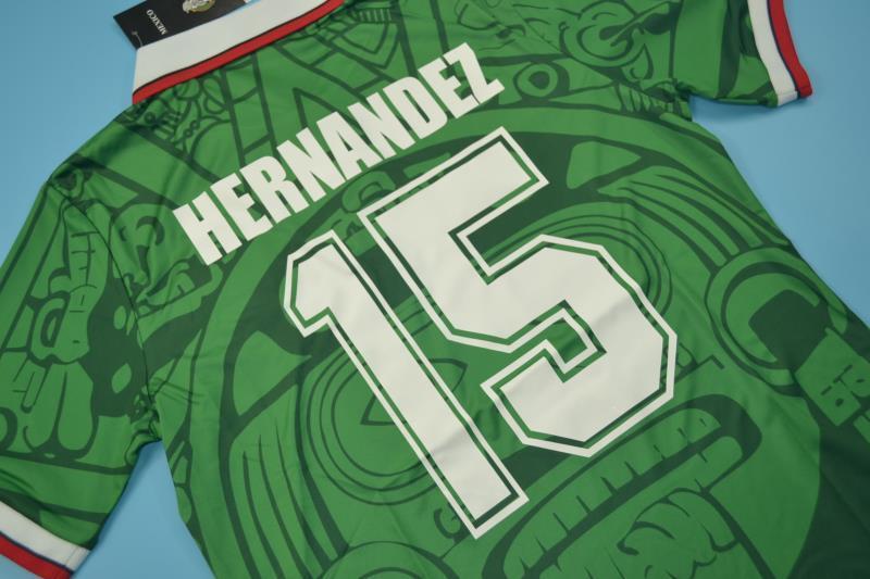 Camiseta Retro México 1998