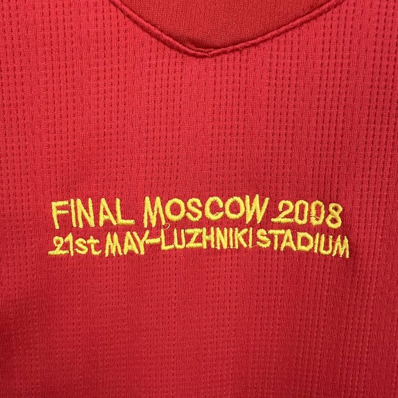 Camiseta retro local del Manchester United RONALDO #7 2007/08
