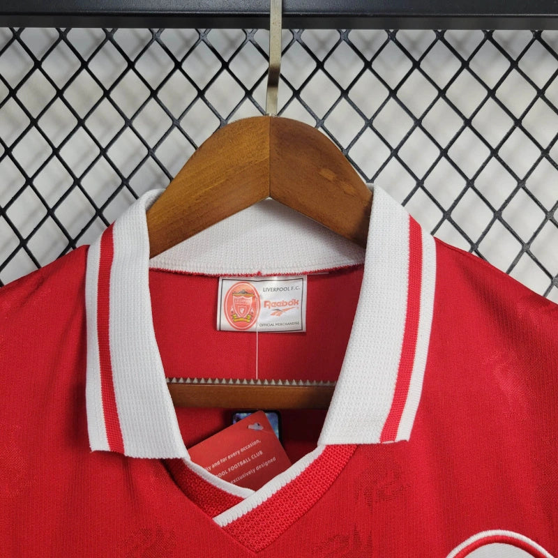 Camiseta retro local del Liverpool 1996
