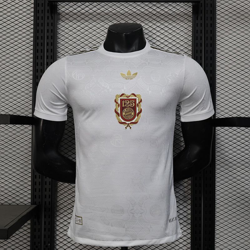 Camiseta de jugador del Bayern Múnich 125.º aniversario, blanca II 