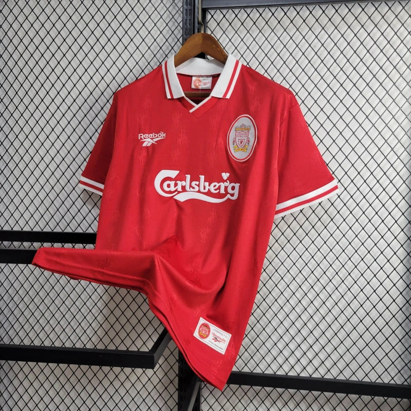 Camiseta retro local del Liverpool 1996