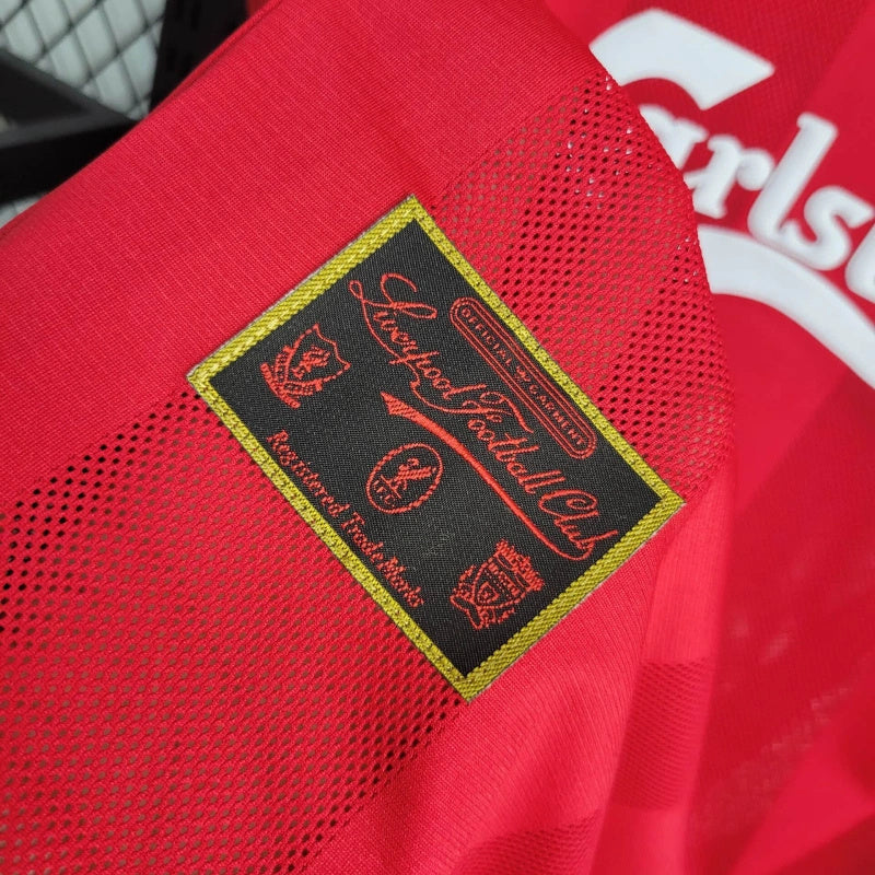 Camiseta retro local del Liverpool 1995/96