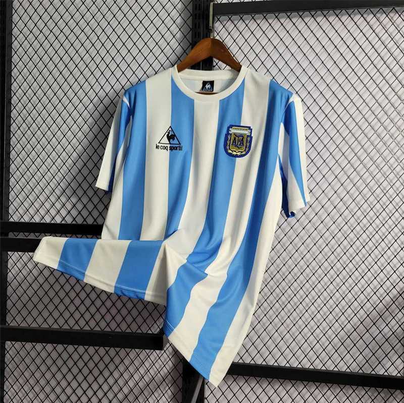 MARADONA #10 Argentina Camiseta 1986