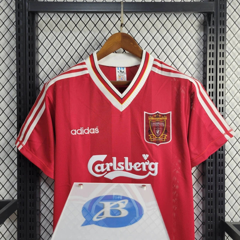 Camiseta retro local del Liverpool 1995/96