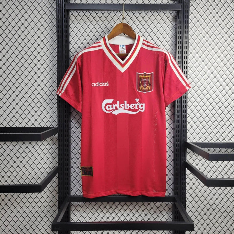 Camiseta retro local del Liverpool 1995/96