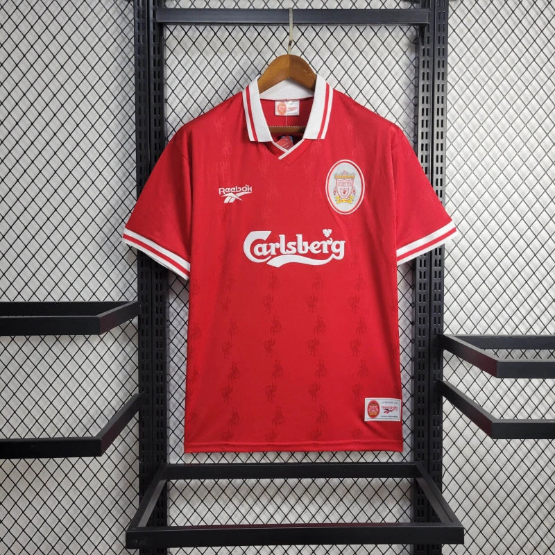 Camiseta retro local del Liverpool 1996