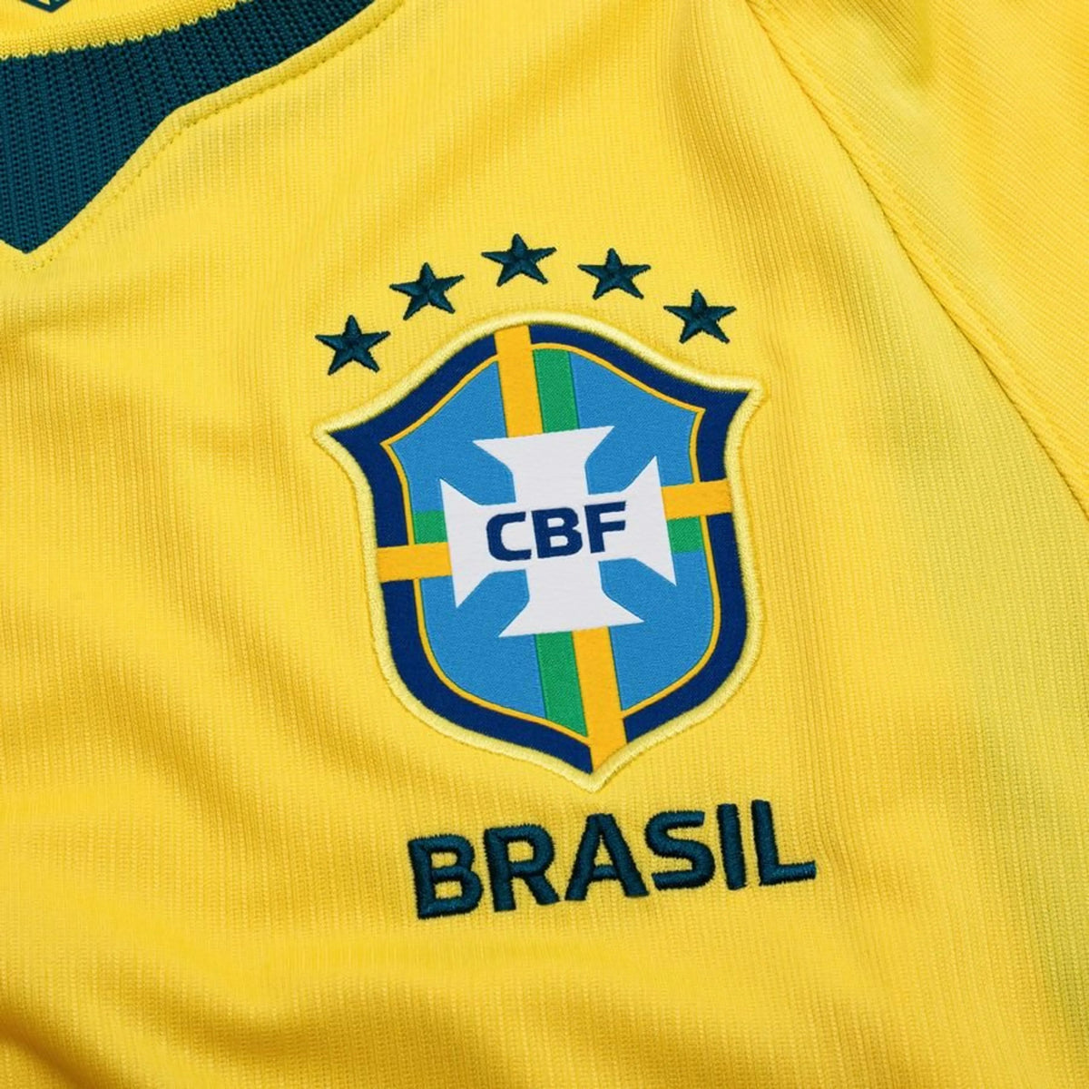 Brazil 26/27 Home Embroidered Jersey