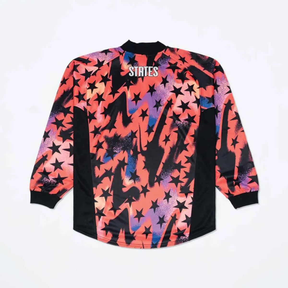 Camiseta de portero de EE. UU. Naranja Copa 2026/27 Manga Larga para Hombre