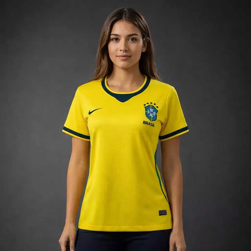Brasil I Camiseta 2025/26 Versión Fan - Mundial 2026 Mujer