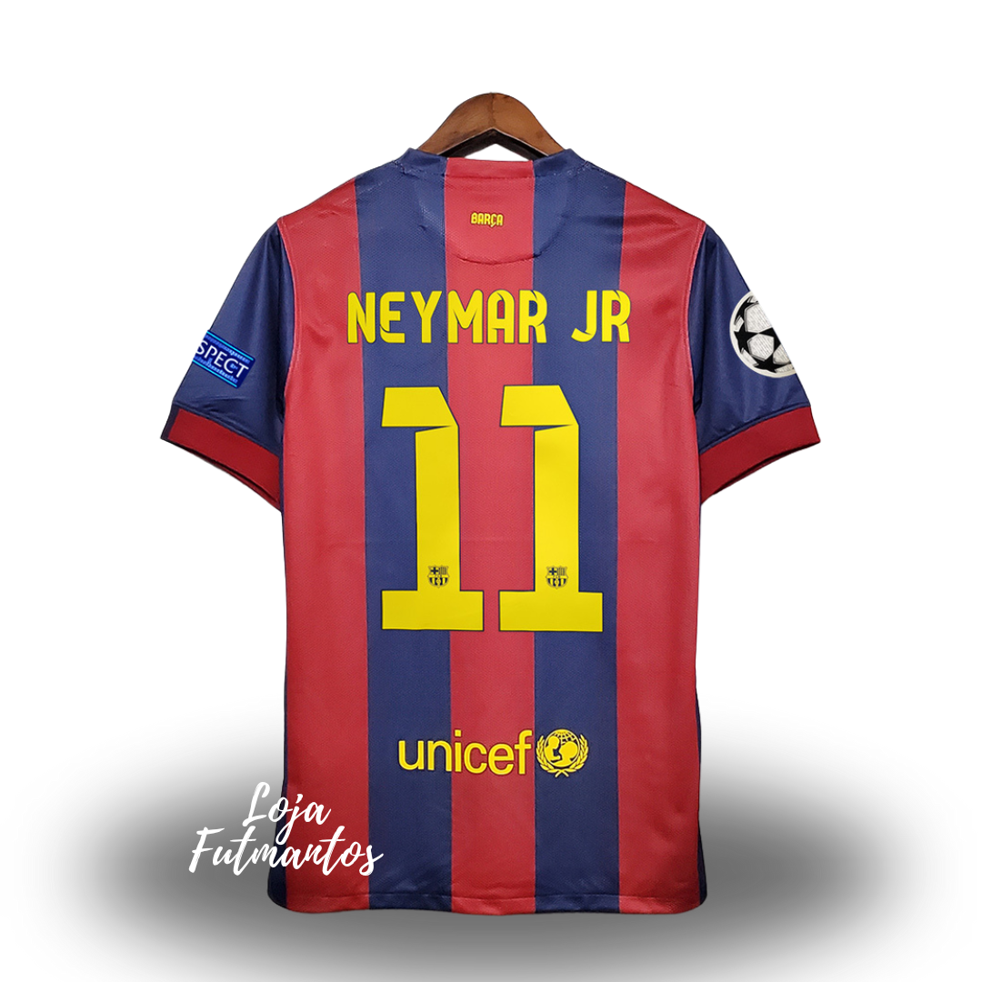 NEYMAR #11 Camiseta Retro Barcelona Local 2014/15