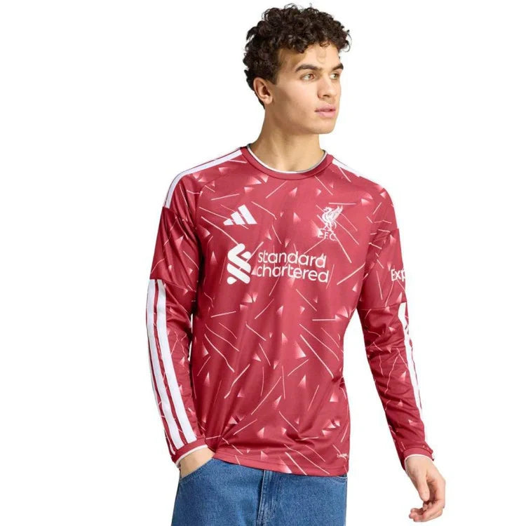 Jersey Liverpool Home 2026/27 - Long Sleeve - Fan Version