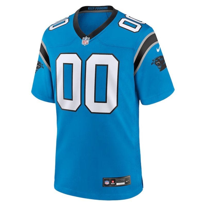 Carolina Panthers - Camiseta de partido personalizada alternativa de la NFL - Azul