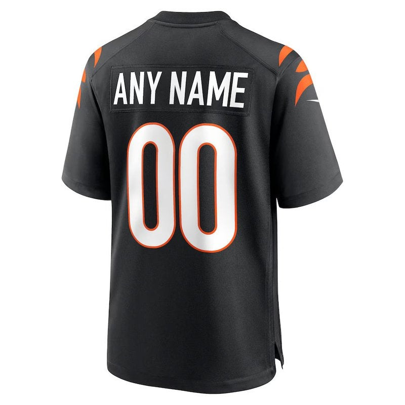 Cincinnati Bengals - Camiseta de partido NFL personalizada - Negra