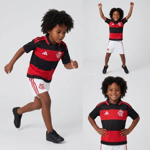 Conjunto Infantil Flamengo 2026 - Kit Niños