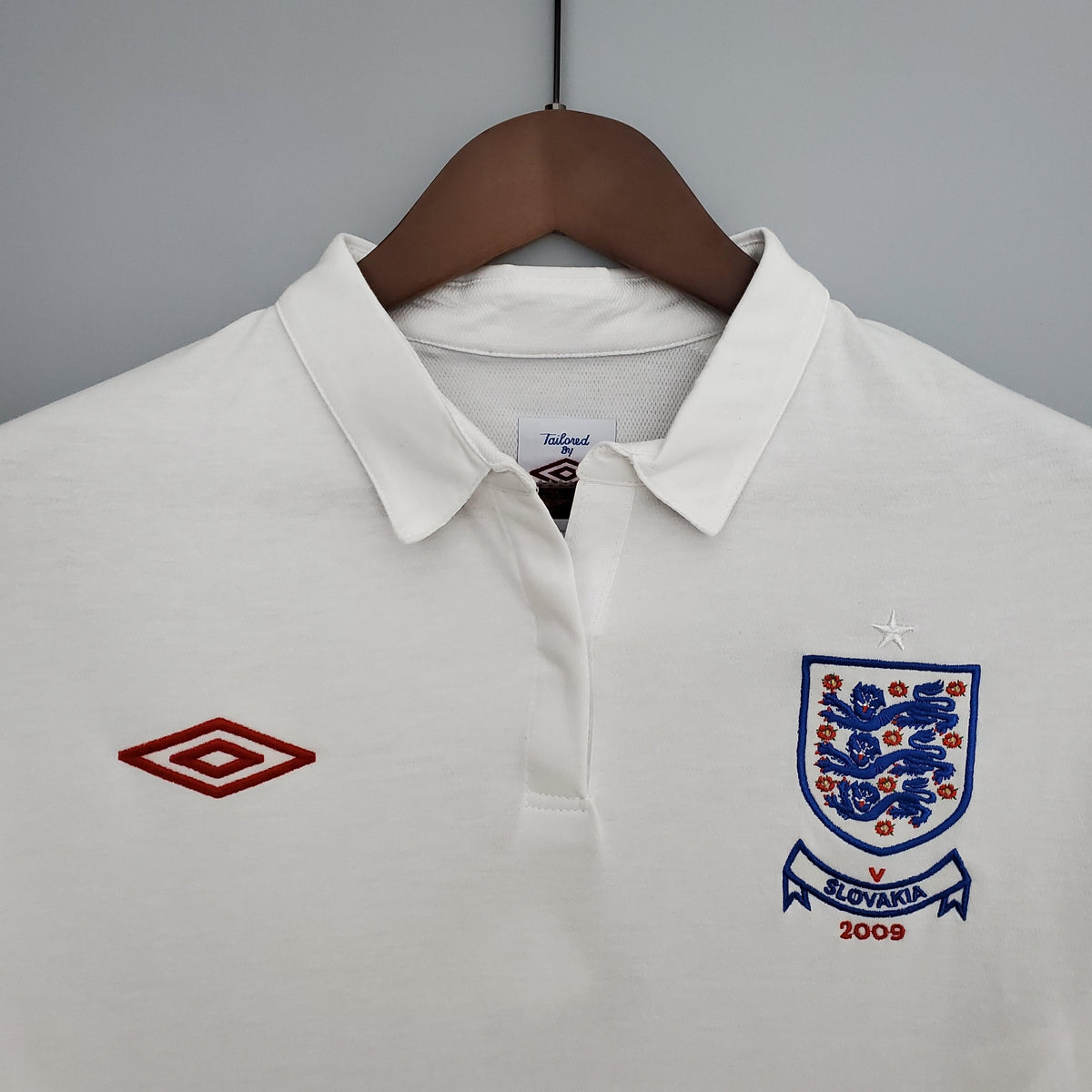 Camiseta retro de local de Inglaterra 2010