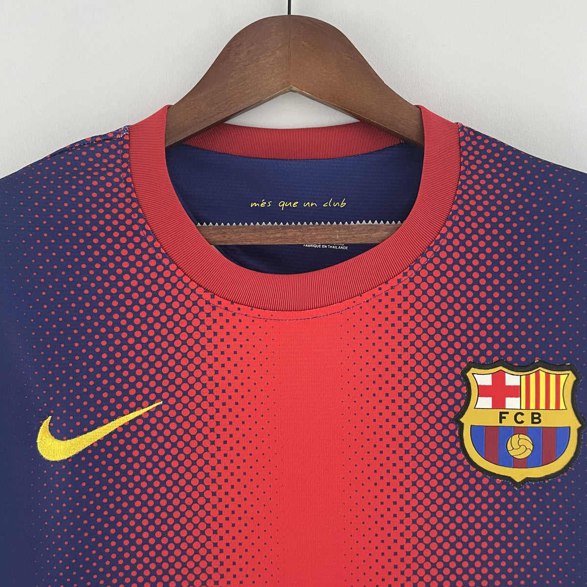 Camiseta retro local del Barcelona 2012/2013 - Manga larga