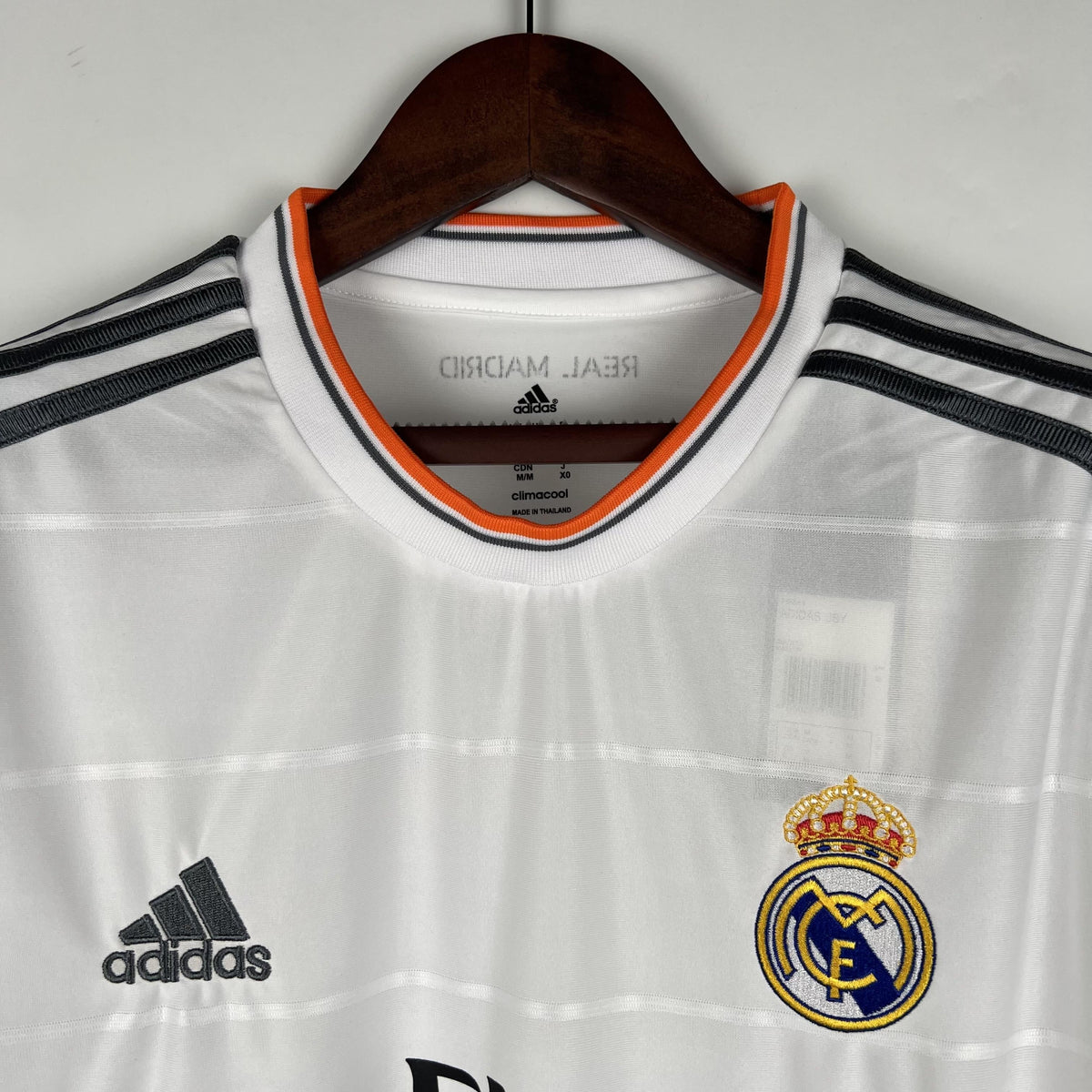 Camiseta retro local del Real Madrid 2013/2014 - Manga larga
