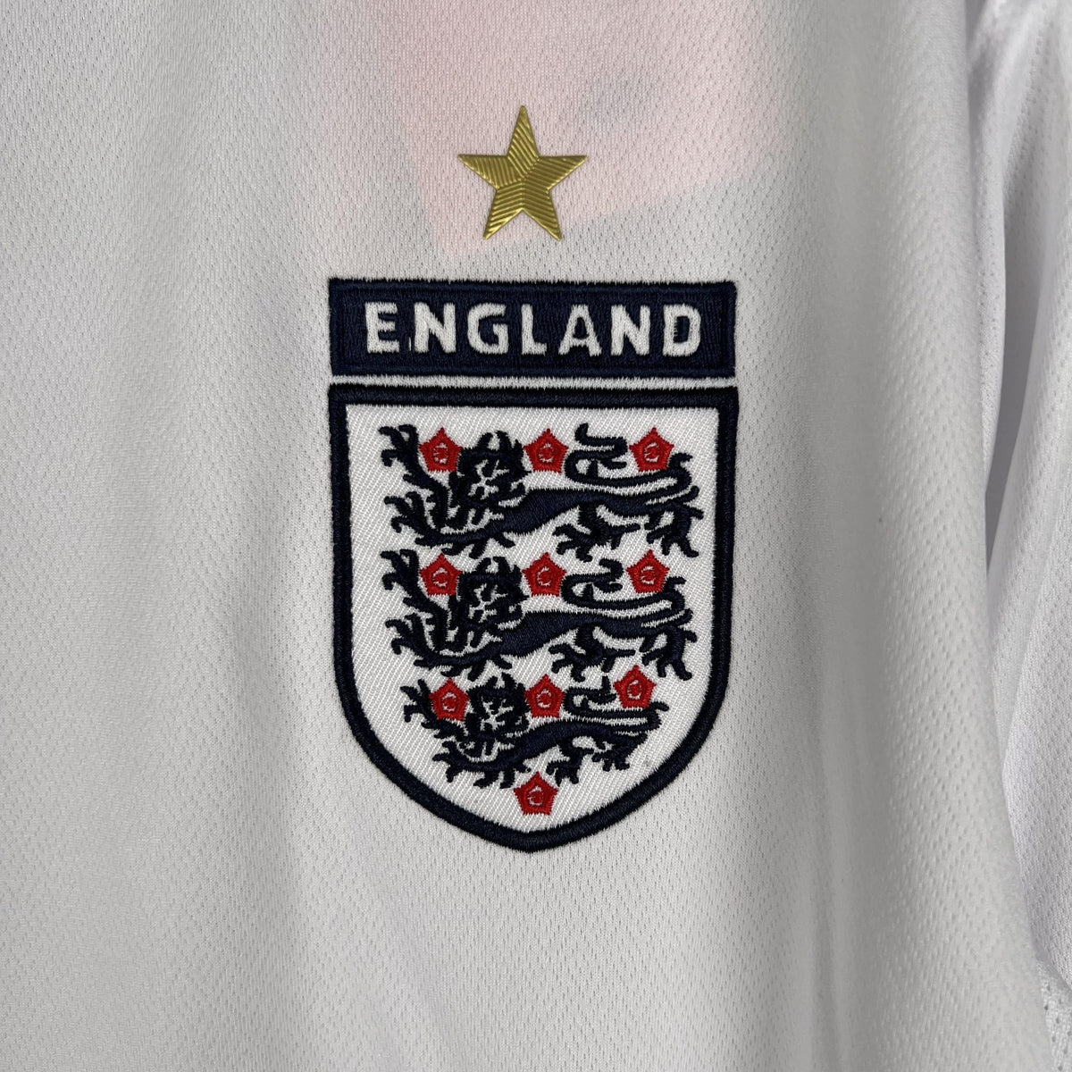 Camiseta retro de local de Inglaterra 2006 - Manga larga