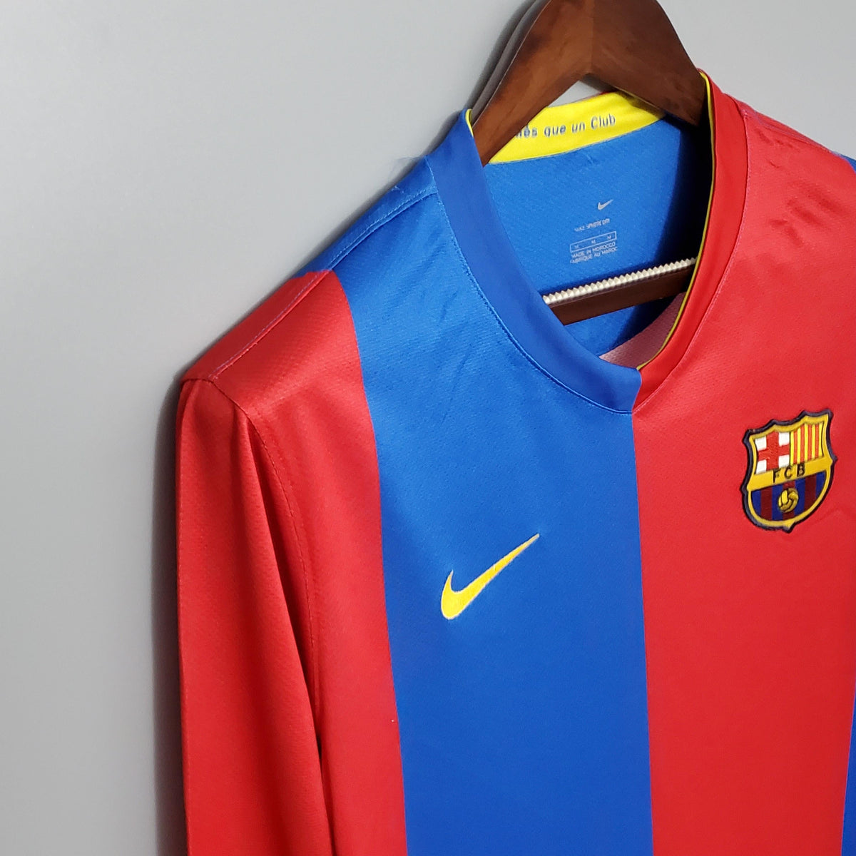 Camiseta retro local del Barcelona 2006/2007 - Manga larga