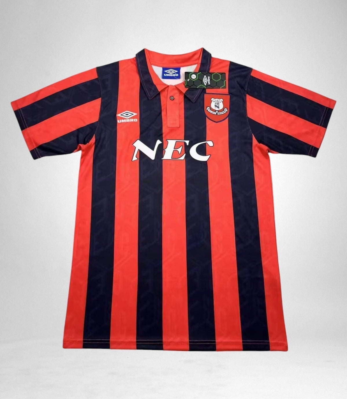 Camiseta retro de visitante del Everton 1992/1994