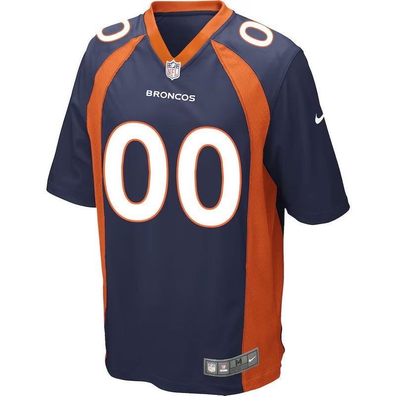 Denver Broncos - Camiseta de partido NFL alternativa personalizada - Azul marino