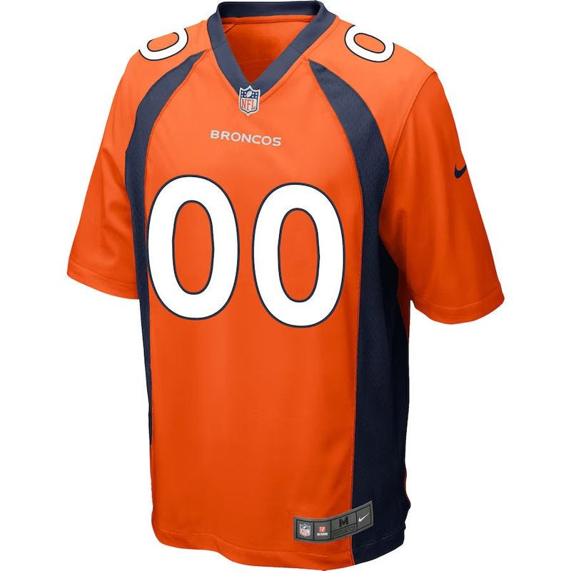 Denver Broncos - Camiseta de partido personalizada de la NFL - Naranja