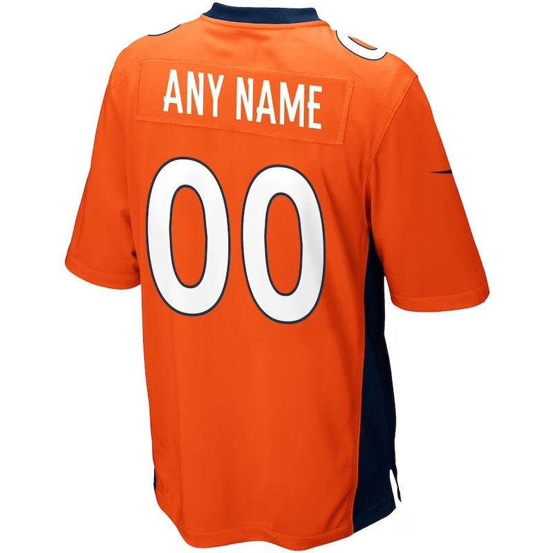 Denver Broncos - Camiseta de partido personalizada de la NFL - Naranja