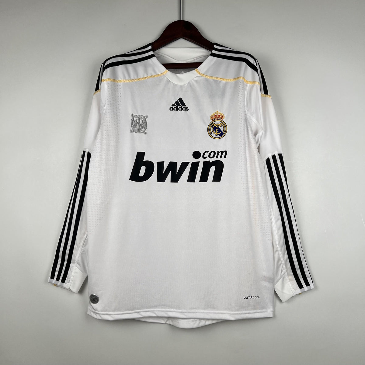 Camiseta retro local del Real Madrid 2009/2010 - Manga larga