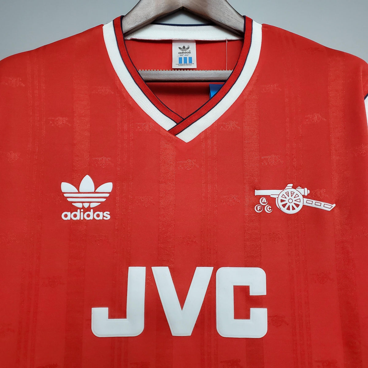 Camiseta retro local del Arsenal 1988/89