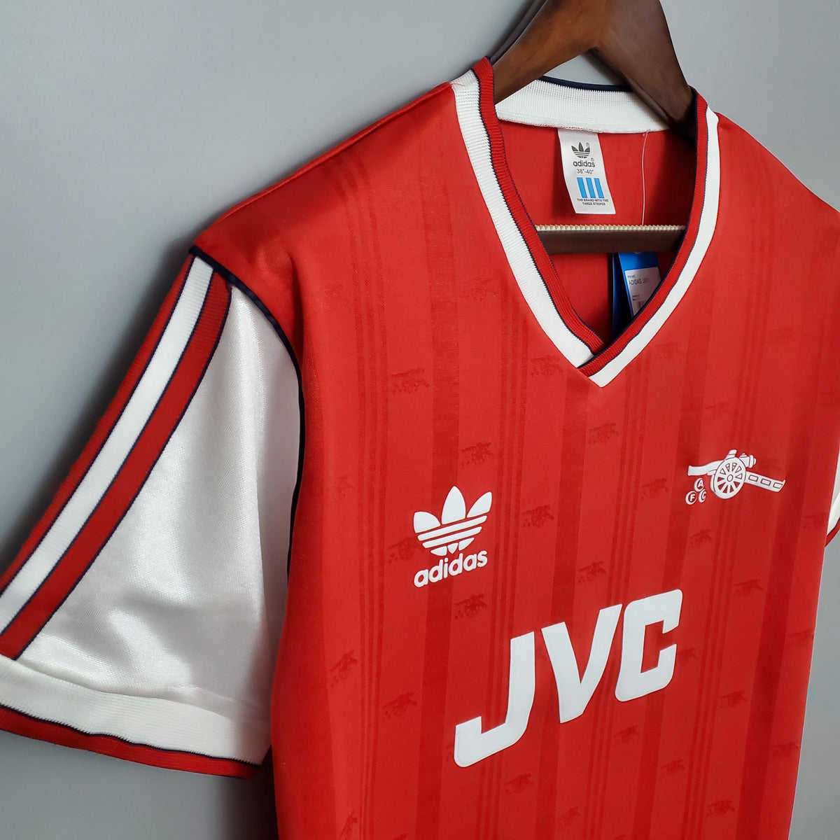 Camiseta retro local del Arsenal 1988/89