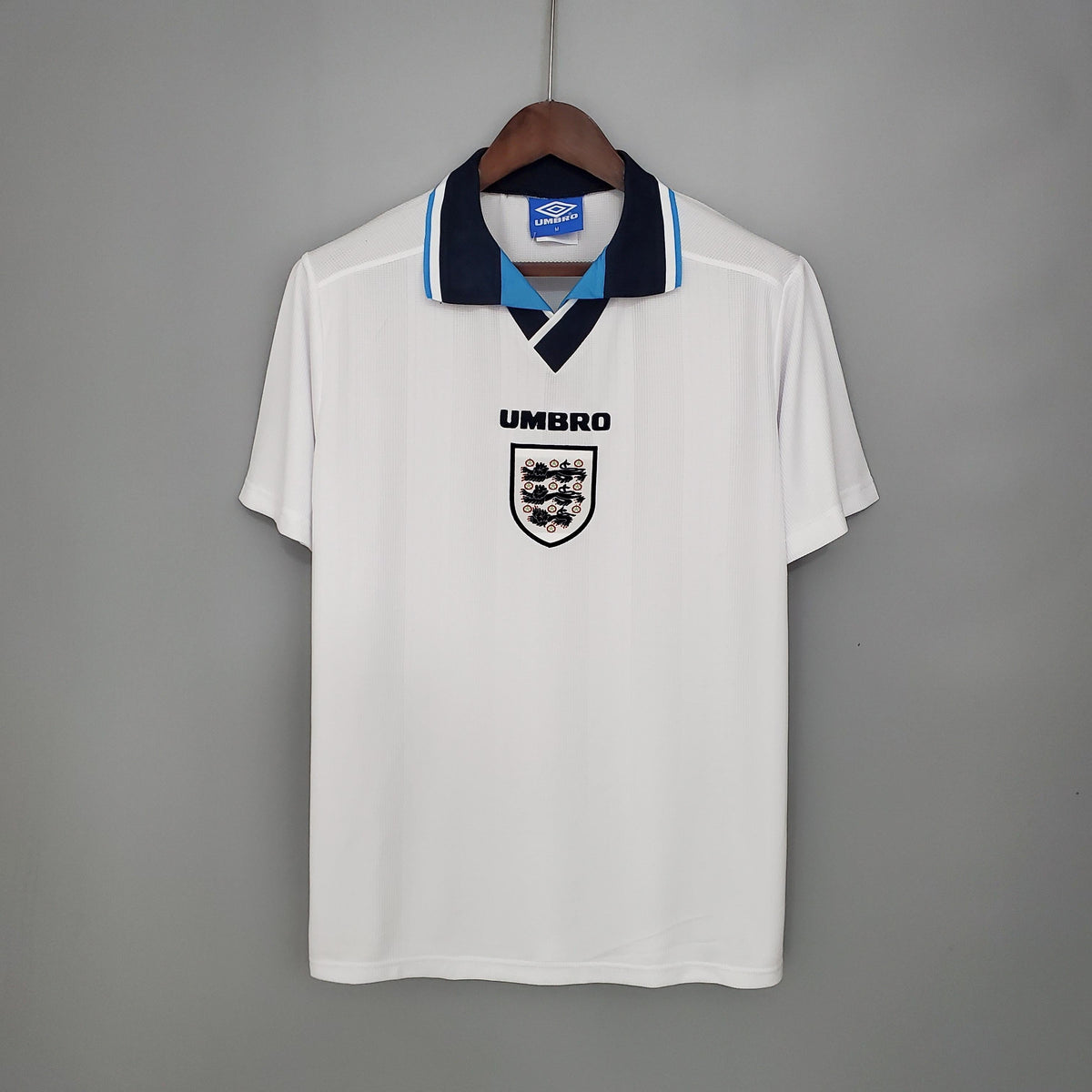 Camiseta retro de local de Inglaterra para la Eurocopa 1995/97