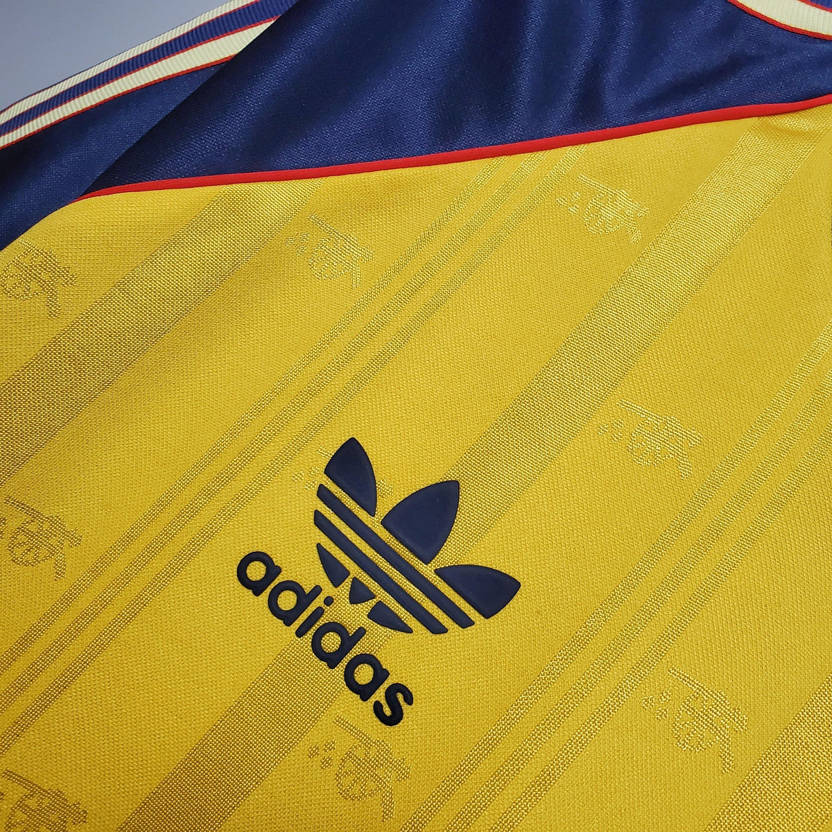Camiseta retro visitante del Arsenal 1988/89