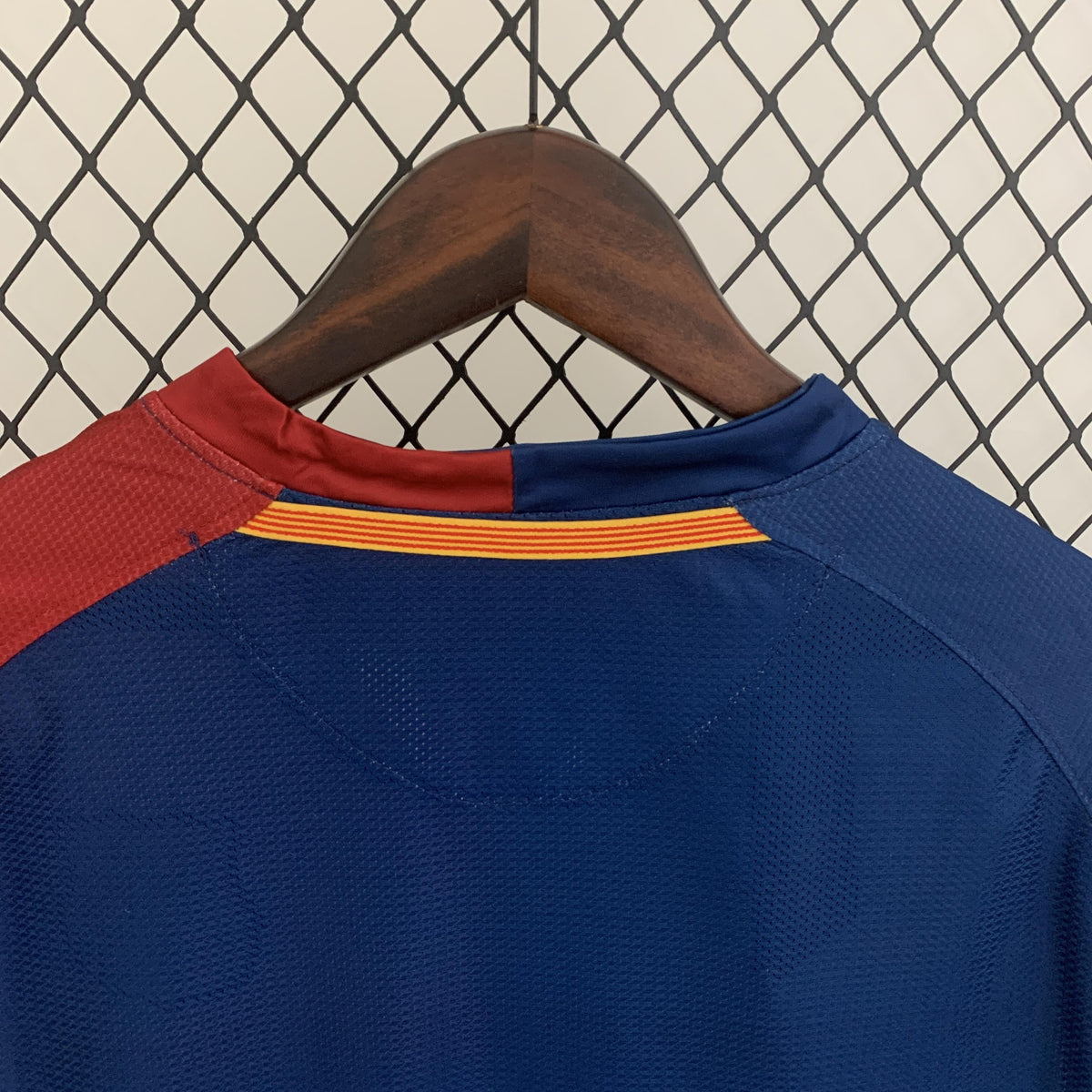 Camiseta retro local del Barcelona de la UEFA Champions League 2008/2009 (manga larga)