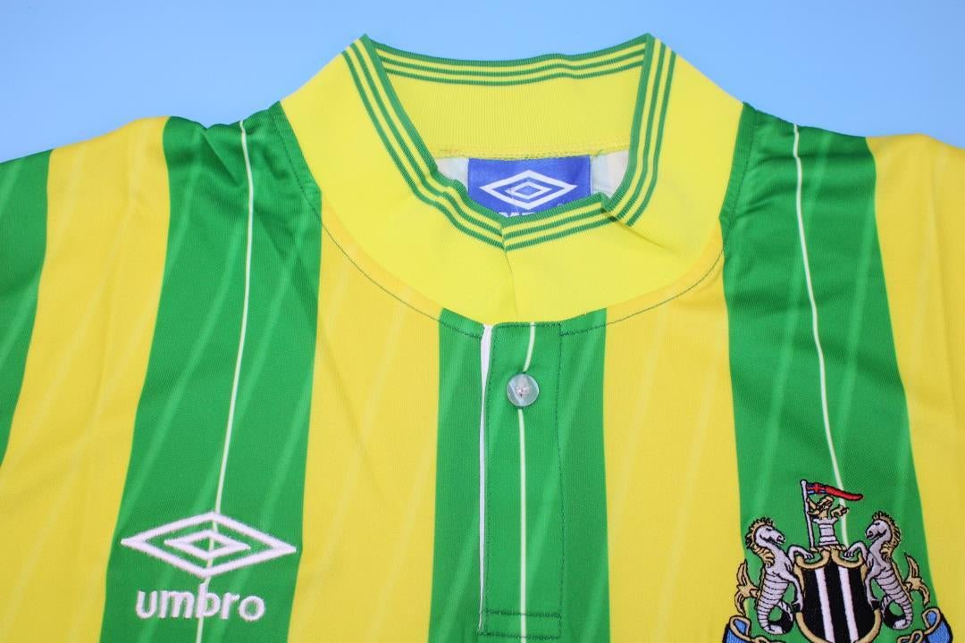 Camiseta retro de visitante del Newcastle 1988/1990
