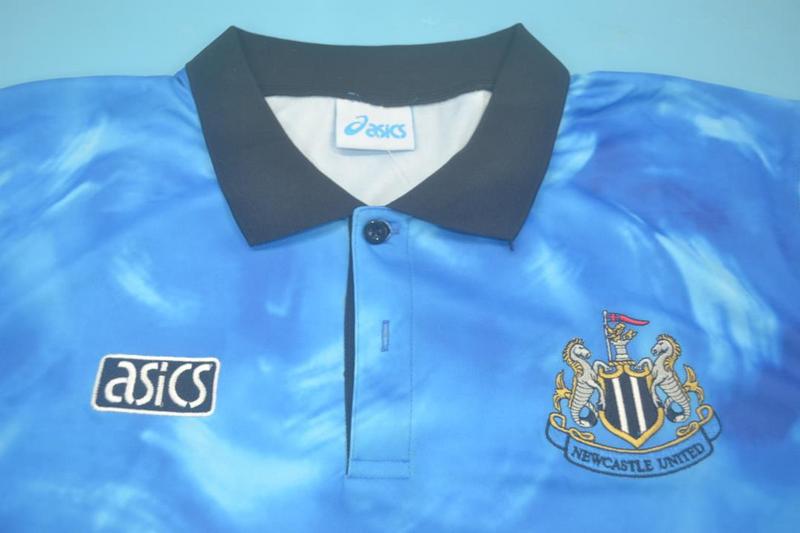 Camiseta retro de visitante del Newcastle 1993/1995